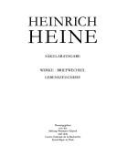 Saekularausgabe 2. Abteilung - Heines Werke in Francoesischer Sprache