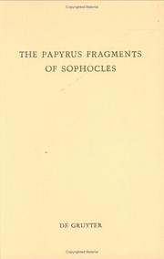 The papyrus fragments of Sophocles
