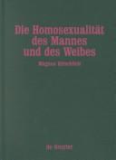 Die Homosexualität des Mannes und des Weibes