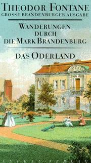 Wanderungen durch die Mark Brandenburg, 8 Bde., Bd.2, Das Oderland