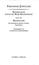 Wanderungen durch die Mark Brandenburg, 8 Bde., Bd.3, Havelland