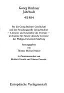 Georg Büchner Jahrbuch 4/1984