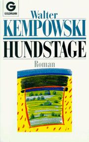 Hundstage. Roman