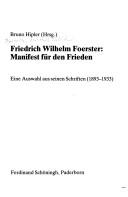 Friedrich Wilhelm Foerster