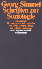 Schriften zur Soziologie