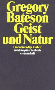 Geist und Natur. Eine notwendige Einheit