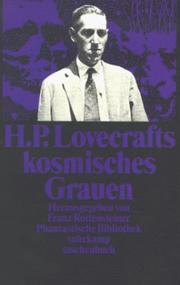 H. P. Lovecrafts kosmisches Grauen