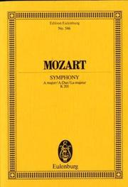 Symphony No. 29 in A Major, K. 201