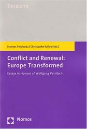 Conflict and renewal: Europe transformed