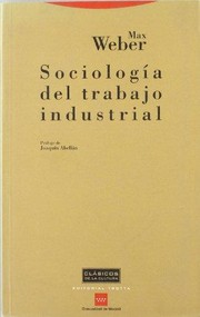 Sociologia del Trabajo Industrial