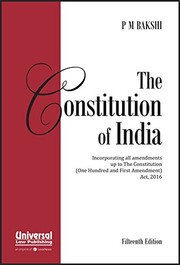 The Constitution of India book image
