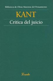 Critica del Juicio