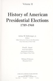 History of American presidential elections, 1789-1968