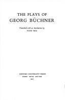 The plays of Georg Büchner