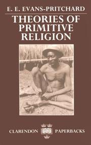 Theories of primitive religion