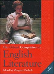 The Oxford companion to English literature