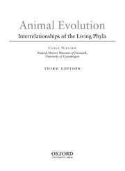 Animal evolution : interrelationships of the living phyla - Union College
