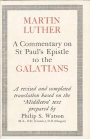 A Commentary on St. Paul's Epistle to the Galatians