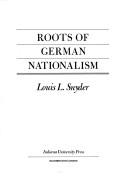 Roots of German nationalism