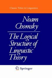 The logical structure of linguistic theory