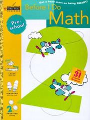 Before I Do Math (Preschool) (Step Ahead)