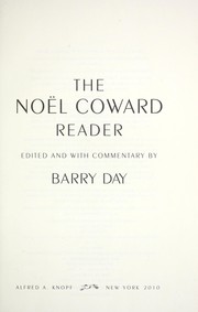 The Noël Coward reader