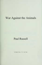 War against the animals