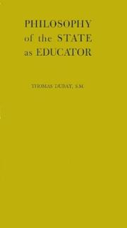 Philosophy of the state as educator