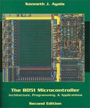 8051 MICROCONTROLLER ARCHITECTURE PROGRAMMING & APPLICATIONS
