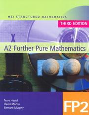 MEI A2 Further Pure Mathematics (MEI Structured Mathematics (A+AS Level))