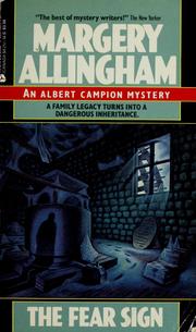 The Fear Sign (Albert Campion Mystery)