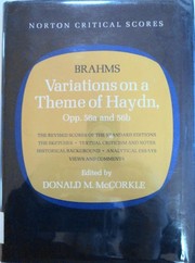 Variations on a theme of Haydn