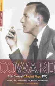 Noel Coward Plays 2