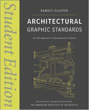 Architectural Graphic Standards: Student Edition PDF Download
