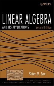 Linear algebra and its applications