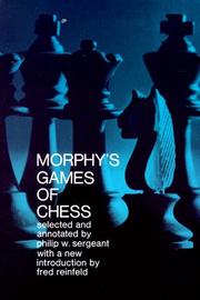 Morphy's games of chess