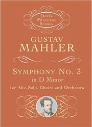 Symphony No. 3 in D Minor for Alto Solo, Choirs and Orchestra