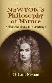 Newton's philosophy of nature