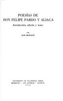 Poesías de don Felipe Pardo y Aliaga