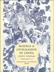 Science and Civilisation in China: Volume 5, Chemistry and Chemical Technology; Part 2, Spagyrical Discovery and Invention