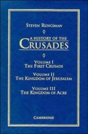 A History of the Crusades 3 volume set