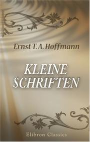 Kleine Schriften