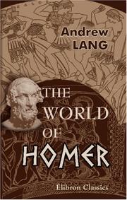 The world of Homer