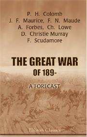 The Great War of 189-