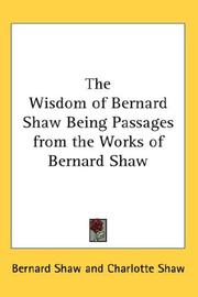 The wisdom of Bernard Shaw