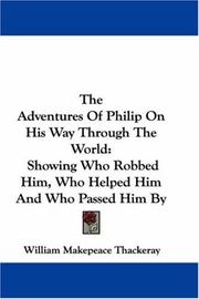 The adventures of Philip on his way through the world