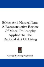 Ethics and natural law