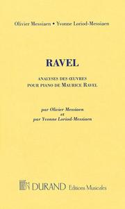 Analyses Des Oeuvres Pour Piano De Maurice Ravel