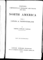 North America ; Canada and Newfoundland