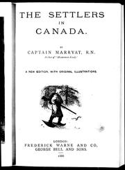 The settlers in Canada